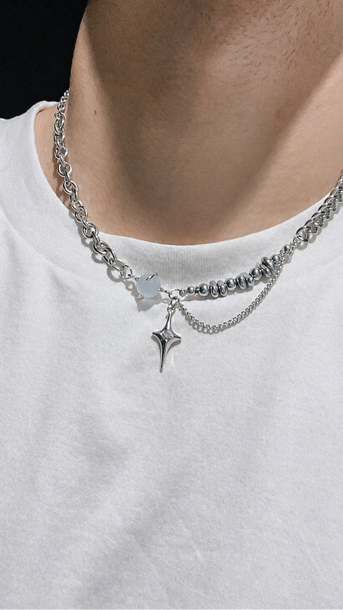 CUTTHROAT LINKS - Split Fate necklace