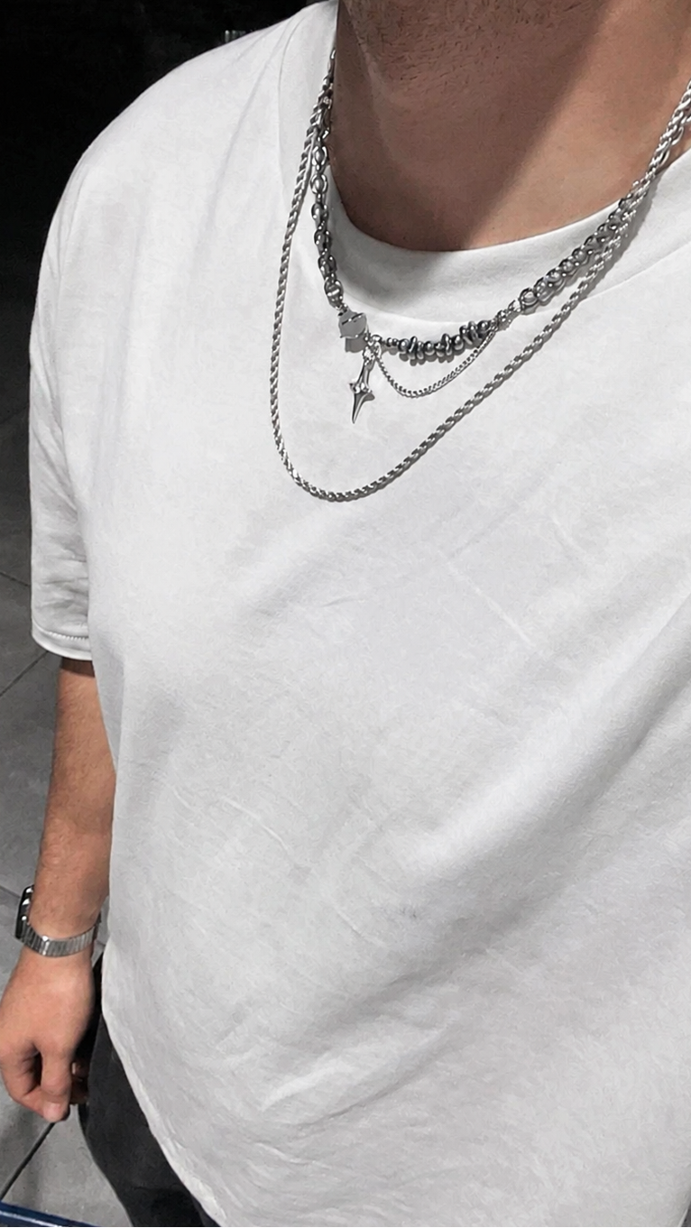 CUTTHROAT LINKS - Split Fate necklace