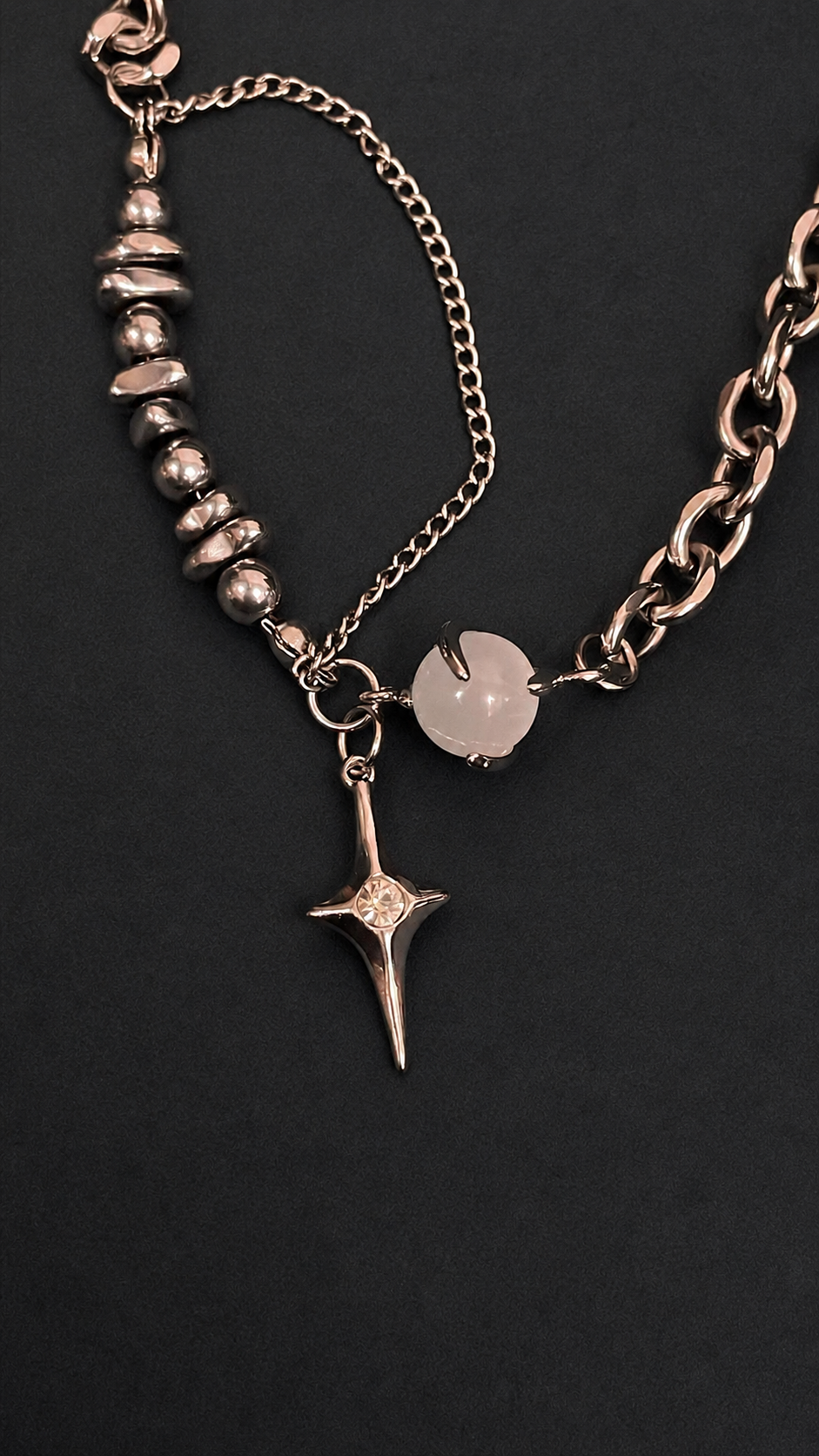 CUTTHROAT LINKS - Split Fate necklace